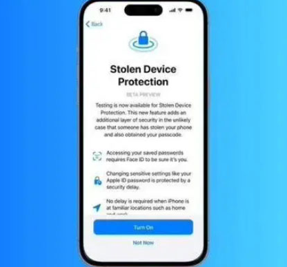 高密苹果授权维修店分享被盗设备保护功能开启方法 
